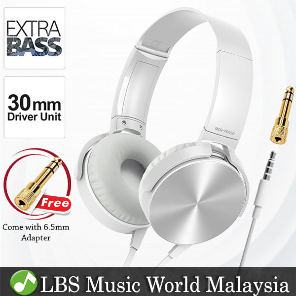 BSL MDR-XB450 Headphone Extra Bass Headphones Earphone (MDR-XB450AP MDR XB450)