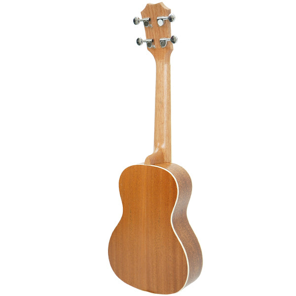 BSL Wolf Series 23 inch Solid Top Concert Ukulele Package Hawaii Guitar - Mahogany
