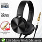 BSL MDR-XB450 Headphone Extra Bass Headphones Earphone (MDR-XB450AP MDR XB450)