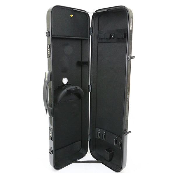 BSL Violin Hard Case Carbon Fiber Ultra Light Violin Bag With Humid Meter