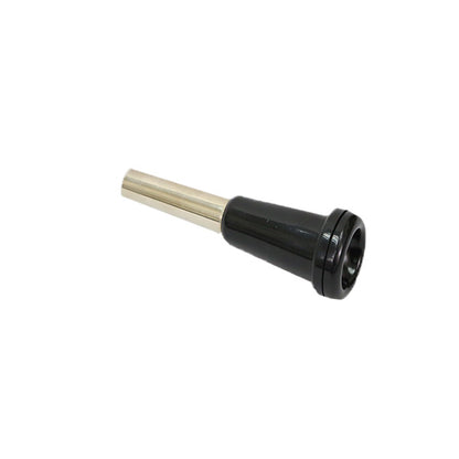 BSL Plastic Trumpet Mouthpiece Black Practice Student Beginner Silver Plated Mouth Piece