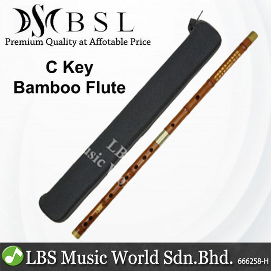 BSL Chinese Bamboo Intermediate Series  Flute C Key Premium Professional Flute Bamboo