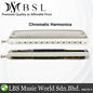 BSL Golden Cup 24 Hole 48 Tone Chromatic Harmonica C Key Stainless Steel Student Model Mouth Organ