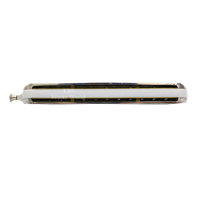 BSL Golden Cup 24 Hole 48 Tone Chromatic Harmonica C Key Stainless Steel Student Model Mouth Organ