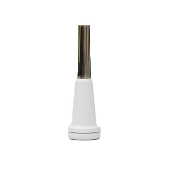 BSL Plastic Trumpet Mouthpiece White Practice Student Beginner Silver Plated Mouth Piece