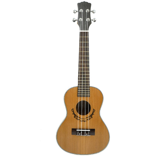 BSL Wolf Series 23 inch Solid Top Concert Ukulele Package Hawaii Guitar - Rosewood