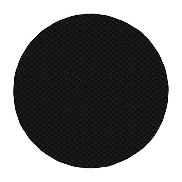 BSL Drum Carpet Rug For Acoustic Digital Drum with Rubber Bottom Anti Slip Mat Black - Round / Square