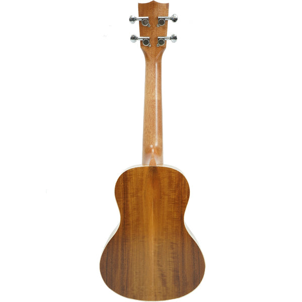 BSL Wolf Series 23 inch Solid Top Concert Ukulele Package Hawaii Guitar - Koa
