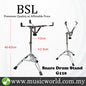 BSL G110 Adjustable Snare Drum Stand Musical instrument Chrome Electronic Double Braced