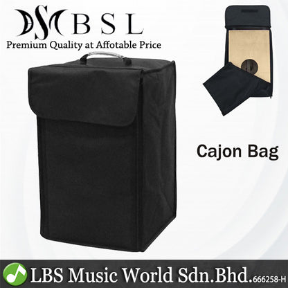 BSL Cajon Padded Bag Carrying Backpack Box Drum Soft Case with Shoulder Strap