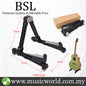 BSL J-20 Foldable Guitar Stand A Frame Folding Universal For Guitar Bass Violin Banjo Mandolin Electric (Black)