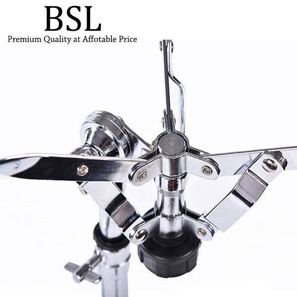 BSL G110 Adjustable Snare Drum Stand Musical instrument Chrome Electronic Double Braced