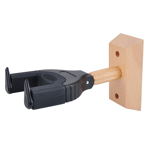 BSL Punk Wood Violin Auto Lock Hanger Viola Ukulele Hanger Wall Slot or Screw