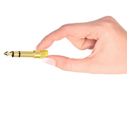 BSL Audio Headphone Stereo Jack 6.5mm to 3.5mm for Musical Instrument Male to Female  (1/4 to 1/8 inch) (Quarter to One Eight)