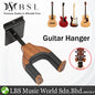 BSL PUNK MA-20 Guitar Wall Hanger Auto Lock Wooden Wall Mount Holder Acoustic Electric Ukulele Bass