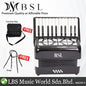 BSL Accordion 22 Key 8 Bass Accordion Wind Piano Organ Black With Bag