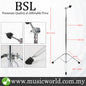 BSL G300 Adjustable Cymbals Stand Straight Foldable Double Braced Heavy Duty Lightweight