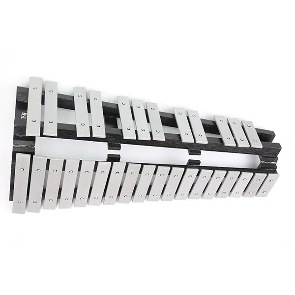 BSL 30 Note Foldable Glockenspiel Vibraphone Xylophone Bell Aluminium Bar Music Instrument With Bag and Mallet