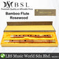 BSL Rosewood Bamboo Flute C key Chinese Handmade Flute Professional Series