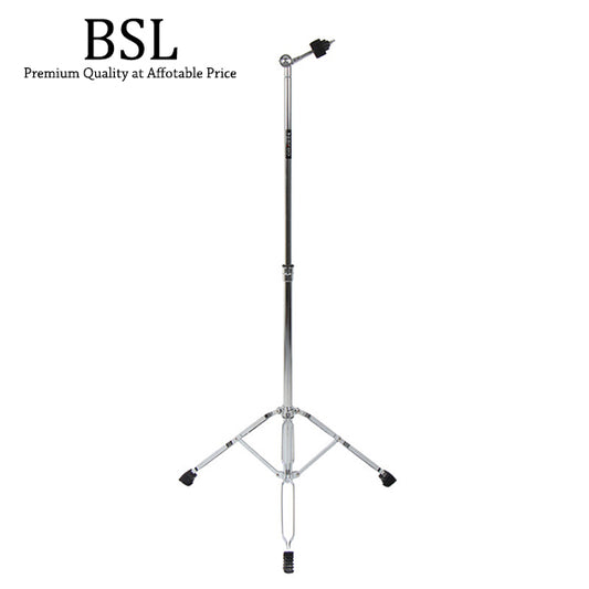 BSL G300 Adjustable Cymbals Stand Straight Foldable Double Braced Heavy Duty Lightweight