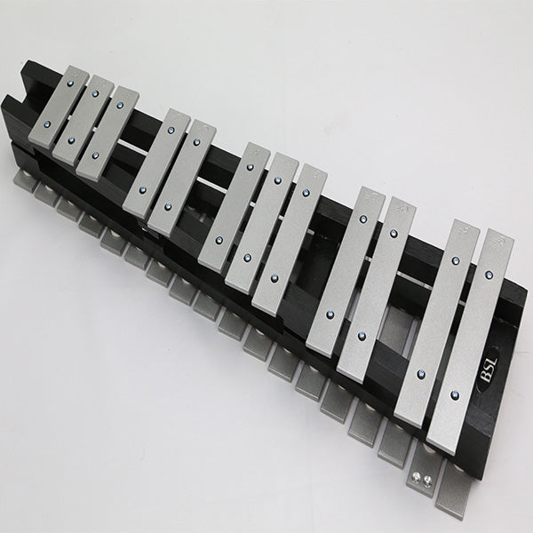 BSL 30 Note Foldable Glockenspiel Vibraphone Xylophone Bell Aluminium Bar Music Instrument With Bag and Mallet