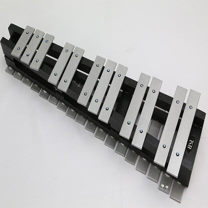 BSL 30 Note Foldable Glockenspiel Vibraphone Xylophone Bell Aluminium Bar Music Instrument With Bag and Mallet
