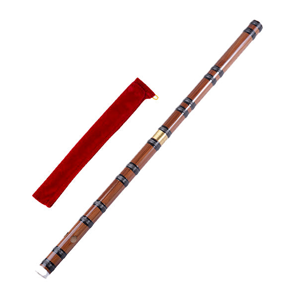 BSL 525 Series Beginner Bamboo Flute Package Set With Plastic Tip - Seruling Bulh Dizi 笛子