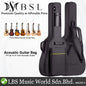 BSL FG-1 41 inch 600D Acoustic Guitar Gig Bag Bagpack Cover Soft Case for Acoustic or Classical Guitar