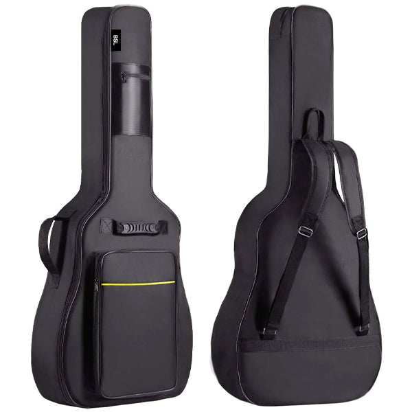 BSL FG-1 41 inch 600D Acoustic Guitar Gig Bag Bagpack Cover Soft Case for Acoustic or Classical Guitar
