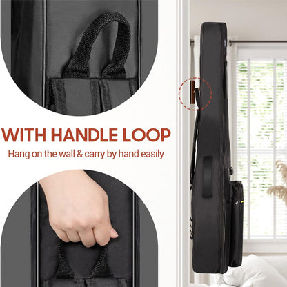 BSL FG-1 41 inch 600D Acoustic Guitar Gig Bag Bagpack Cover Soft Case for Acoustic or Classical Guitar