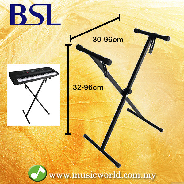 BSL Foldable Keyboard Stand Portable Light Weight Heavy Duty Keyboard Stand
