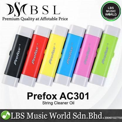 BSL AC301 Prefox Oil String Stick Derusting 2 in 1 Double Headed Fretboard Guitar Cleaning Anti Rust - Random Colour