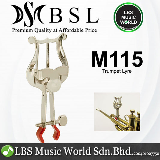 BSL M115 Metal Marching Clip Sheet Holder Trumpet Lyre
