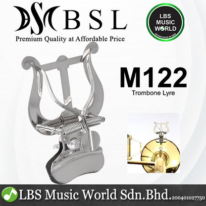 BSL M122 Metal Marching Clip Sheet Holder Trombone Lyre