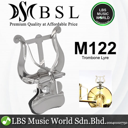 BSL M122 Metal Marching Clip Sheet Holder Trombone Lyre