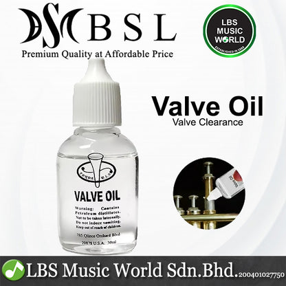 BSL Valve Oil Rotary Light Smooth Bearing for Brass Wind Instruments (Trumpet, Horn, Euphonium & Tuba)