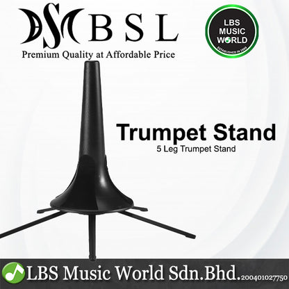 BSL Trumpet Stand 5 Leg Portable Detachable Stable for Trumpet