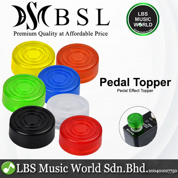 BSL 1 Piece Pedal Topper Universal Comfortable for Footswitch Pedal (1pc)