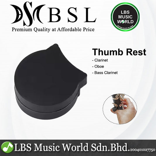 BSL Thumb Rest Cushion Finger Rest for Clarinet Oboe Bass Recorder Wind Instrument