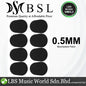 BSL Mouthpiece Patch 0.3mm 0.5mm for Woodwind Saxophone Clarinet 8 Pieces