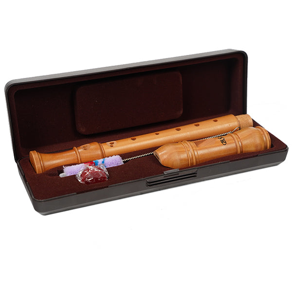 BSL FT8A-9 Baroque Soprano Recorder Wooden Flute with Case (FT8A9)