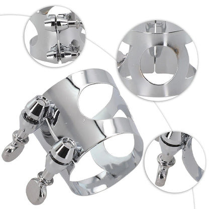 BSL Mouthpiece Ligature Gold Silver for Clarinet and Alto Saxophone