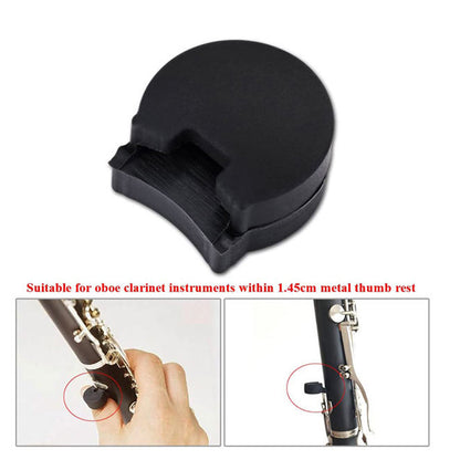 BSL Thumb Rest Cushion Finger Rest for Clarinet Oboe Bass Recorder Wind Instrument