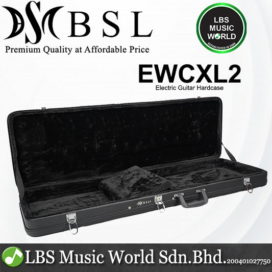 BSL EWCXL2 Hardcase with Accessory Compartment for Extreme Shape Electric Guitar (EWCXL 2)
