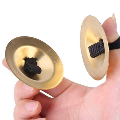 BSL FT423 Finger Cymbal Musical Percussion Instrument for All Ages