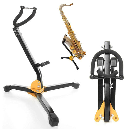 BSL SS01 Foldable Stable Metal Tripod Stand for Alto and Tenor Saxophone