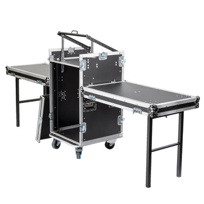 BSL 12 16 with 4U Mixer Mount Cabinet Workstation Rack for Audio Equipment (124U 164U 12 4U 16 4U)