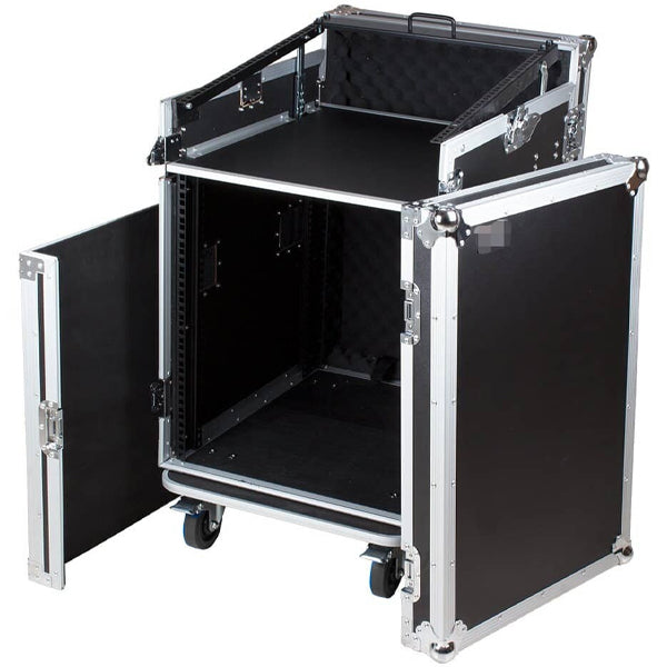 BSL 12 16 with 4U Mixer Mount Cabinet Workstation Rack for Audio Equipment (124U 164U 12 4U 16 4U)