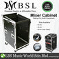 BSL 12 16 with 4U Mixer Mount Cabinet Workstation Rack for Audio Equipment (124U 164U 12 4U 16 4U)