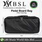 BSL Universal Pedal Effect Board Carry Gig Bag Lightweight for Effect Pedal Cables Adaptor